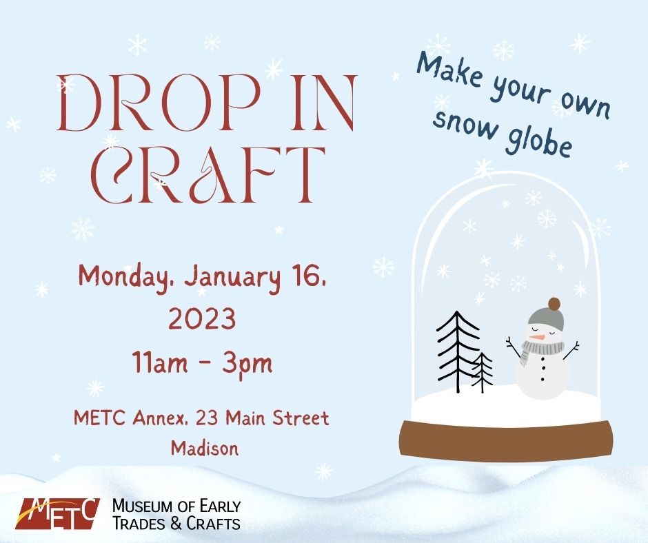 Drop in Craft – Snow Globes