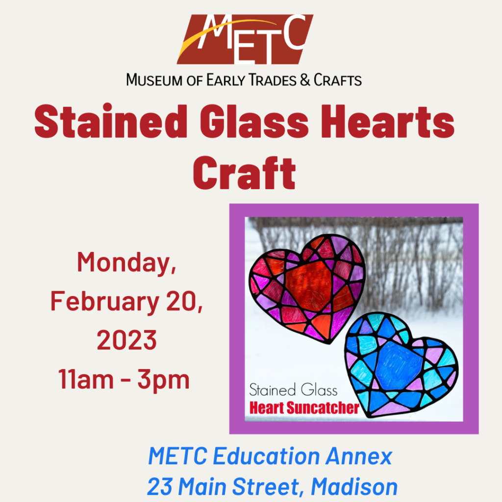 Stained Glass Hearts Craft Day