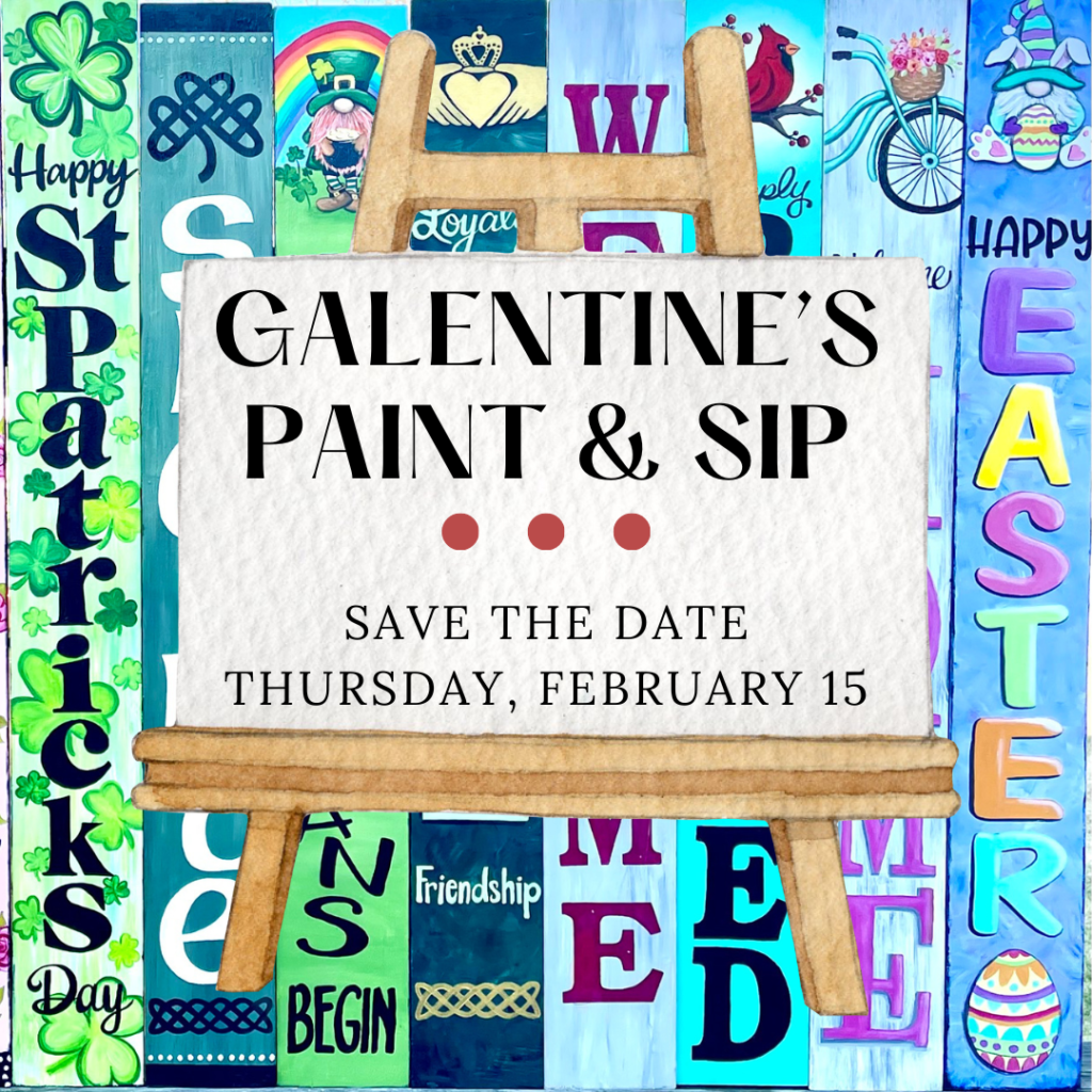 Galentine’s Paint and Sip