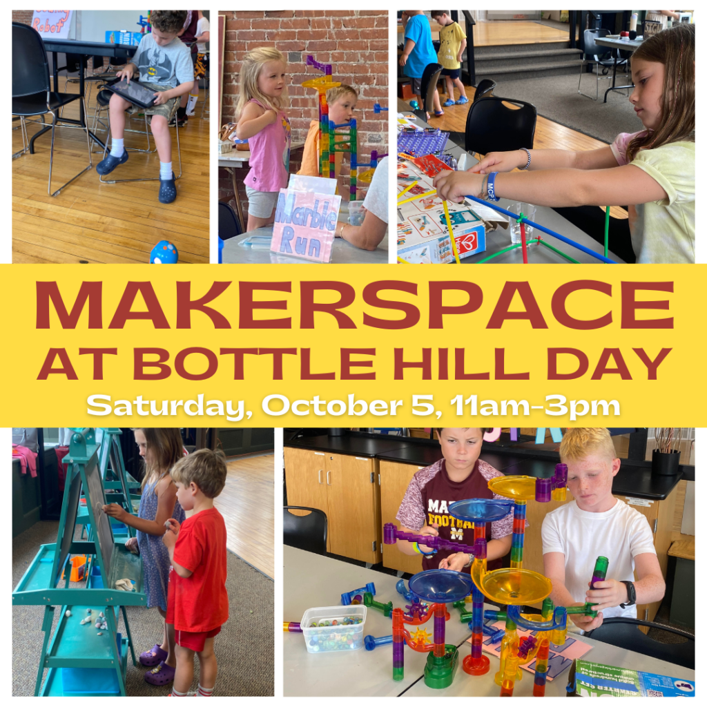 Makerspace at Bottle Hill Day