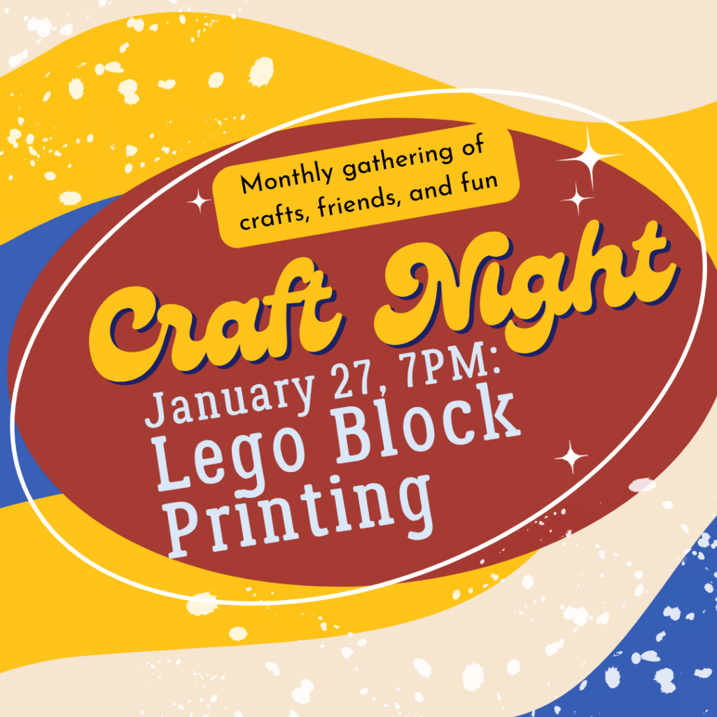 Adult Craft Series: Lego Block Printing